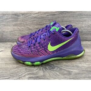 Nike KD 8 SUIT Kevin Durant Basketball Sneakers Boys Size 6.5Y Purple 768867-535